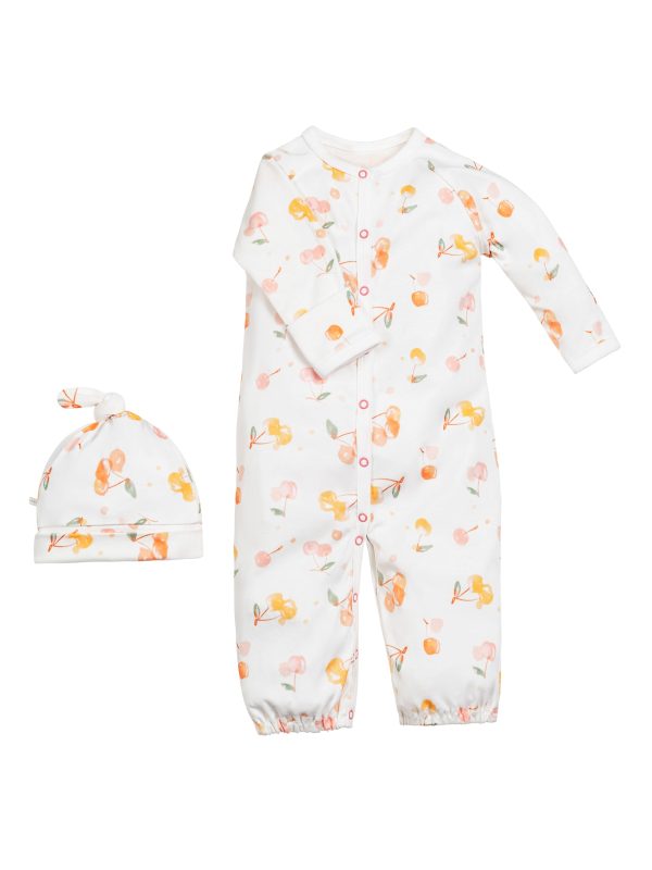Convertible Romper & Beanie Set - Cherry Picking Supply - Image 3