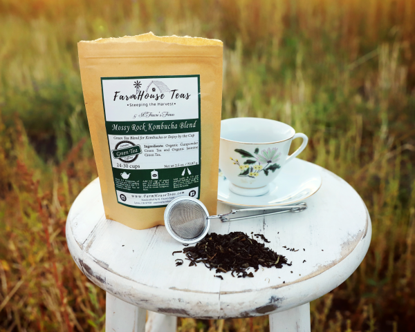 Mossy Rock Green Organic Loose Leaf Tea Blend Supply - Image 3
