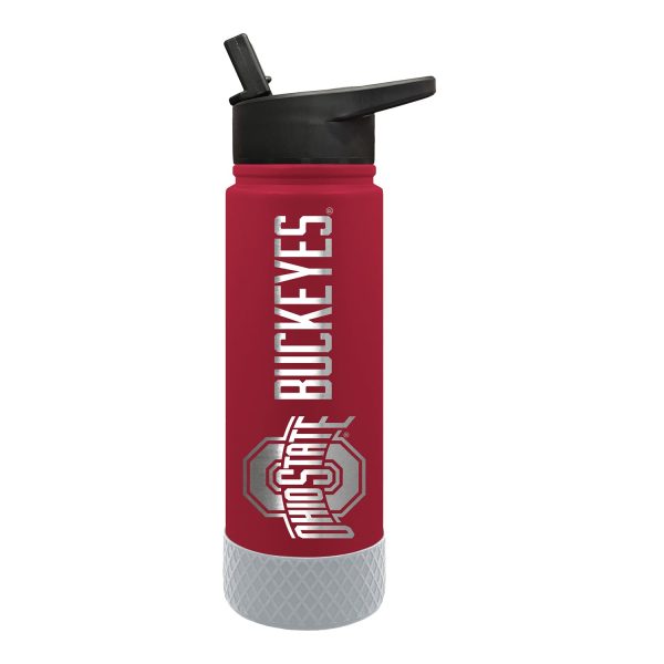 Ohio State Buckeyes 24oz Jr. Thirst Scarlet Water Bottle Hot on Sale