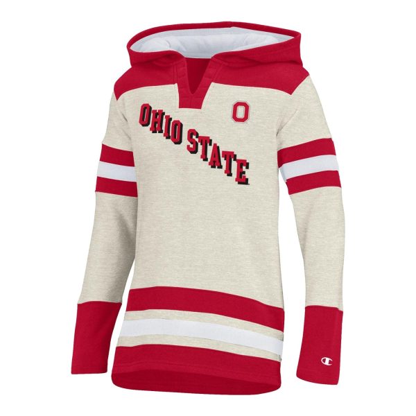 Youth Ohio State Buckeyes Super Fan Hockey Hood Fashion