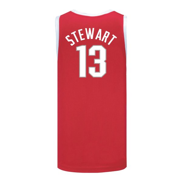Ohio State Buckeyes Nike Basketball Student Athlete #13 Sean Stewart Scarlet Jersey Supply