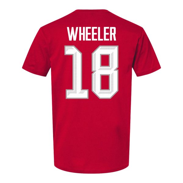 Ohio State Buckeyes #18 Maddi Wheeler Student Athlete Women s Hockey T-Shirt Hot on Sale