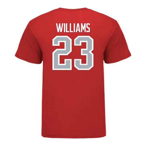 Ohio State Buckeyes Men s Soccer Student Athlete T-Shirt #23 Donovan Williams Online now