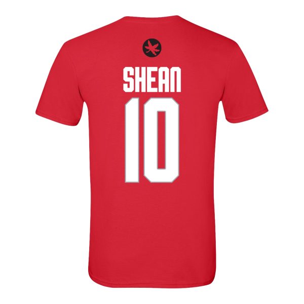 Ohio State Buckeyes Men s Lacrosse Student Athlete #10 Ed Shean T-Shirt Sale