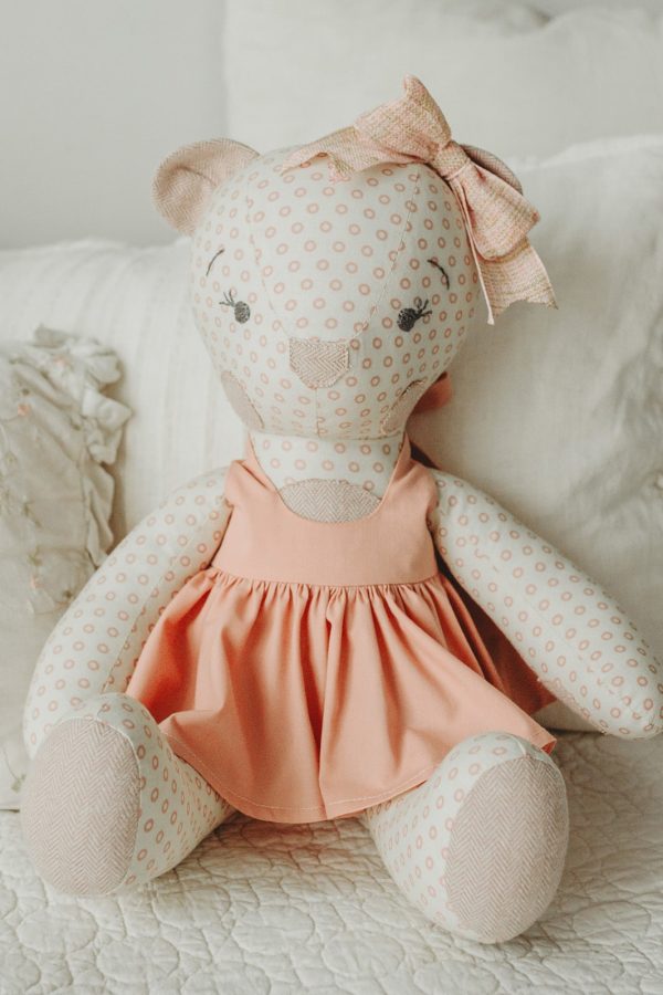 Honey Bear 18  Stuffie Animal Pattern Hot on Sale - Image 3