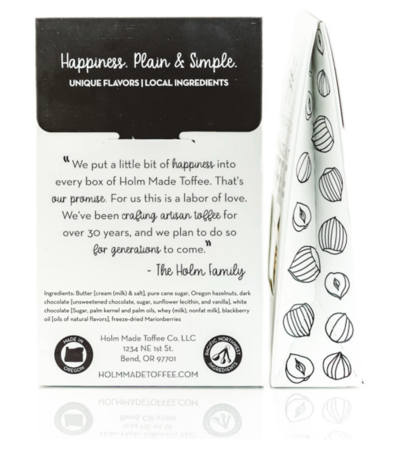 Marionberry Toffee | Holm Made Toffee Hot on Sale - Image 2