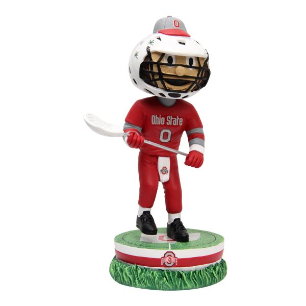 Ohio State Buckeyes Brutus Lacrosse Bobblehead Online Sale