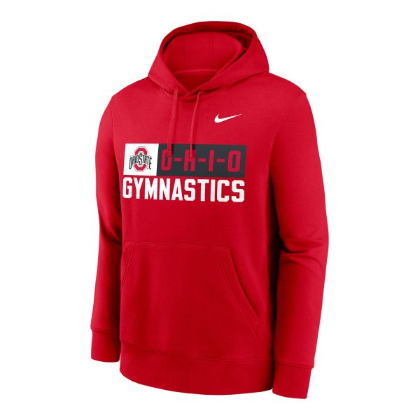 Ohio State Buckeyes O-H-I-O Gymnastics Scarlet Sweatshirt Online Hot Sale