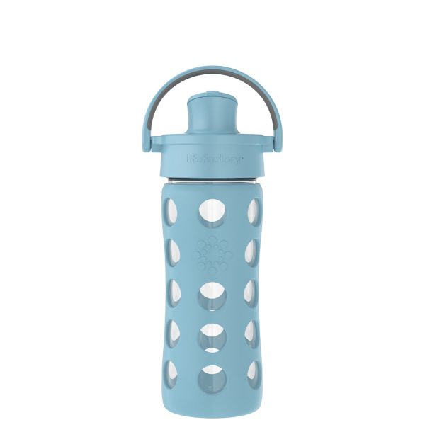 12oz Water Bottle with Silicone Sleeve and Active Cap Discount
