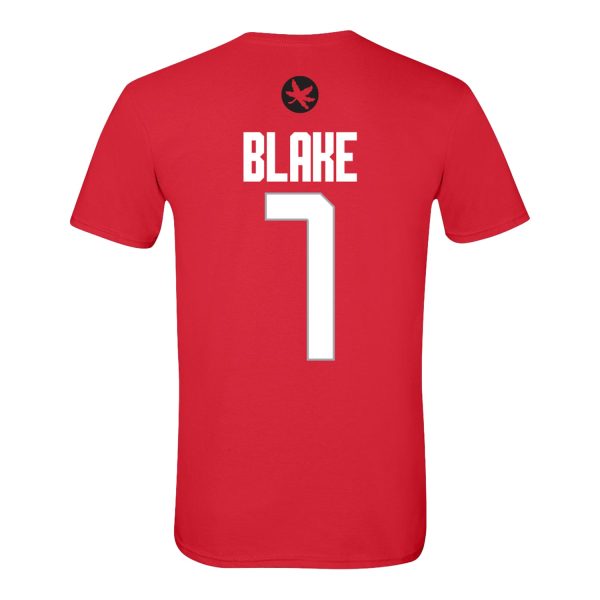 Ohio State Buckeyes Men s Lacrosse Student Athlete #7 Henry Blake T-Shirt Supply