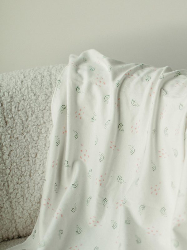 Receiving Blanket - Rainbow Hot on Sale