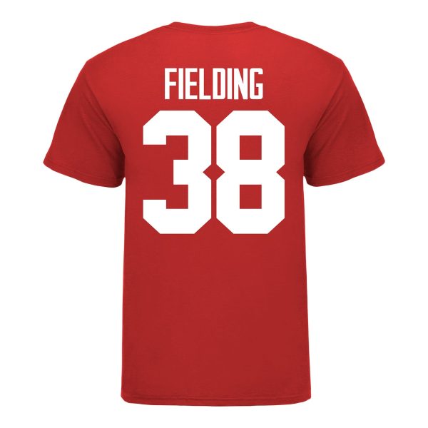 Ohio State Buckeyes #38 Jayden Fielding Student Athlete Football T-Shirt For Sale
