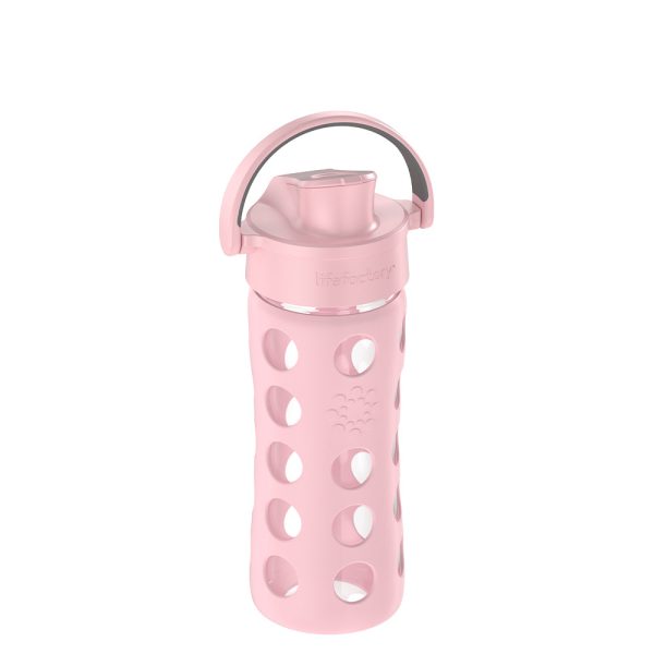 12oz Water Bottle with Silicone Sleeve and Active Cap Discount - Image 4