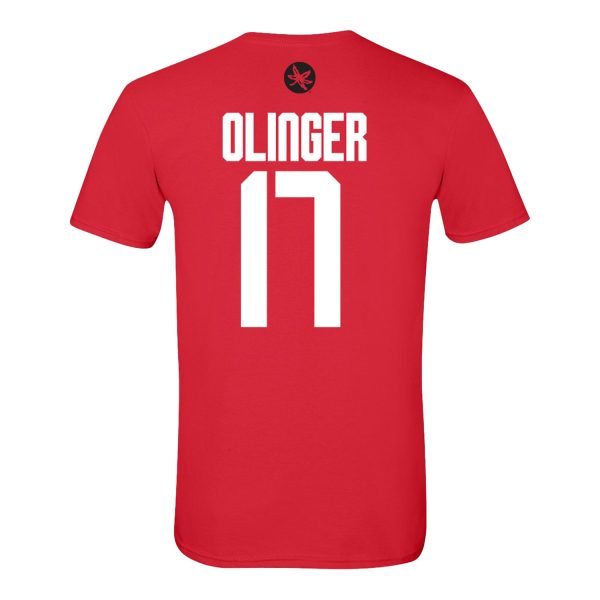 Ohio State Men s Gymnastics #17 Max Olinger Student Athlete T-Shirt For Sale