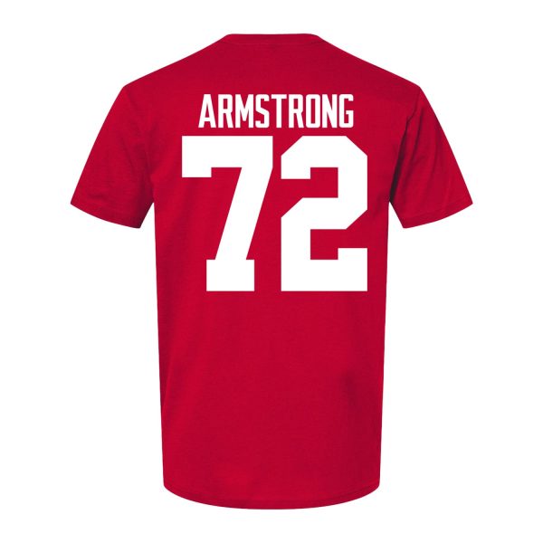 Ohio State Buckeyes Deontae Armstrong #72 Student Athlete Football T-Shirt Cheap