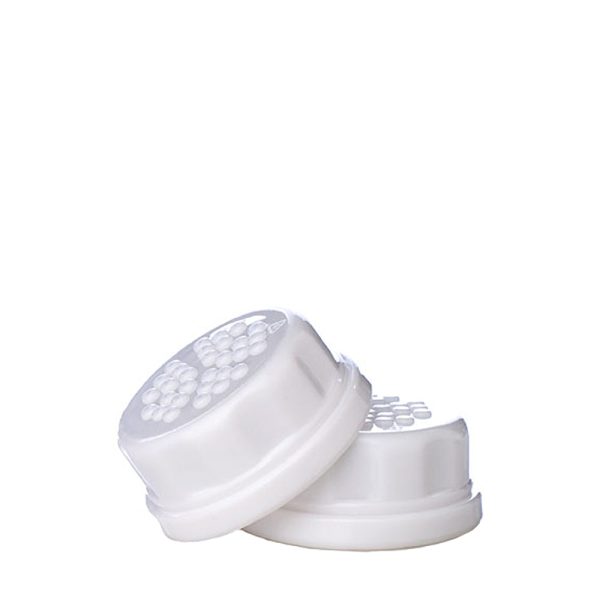 Flat Caps for 4oz and 9oz Glass Bottles White 2 Pack For Discount