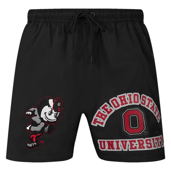 Ohio State Buckeyes Pro Standard Logo Shorts Online now