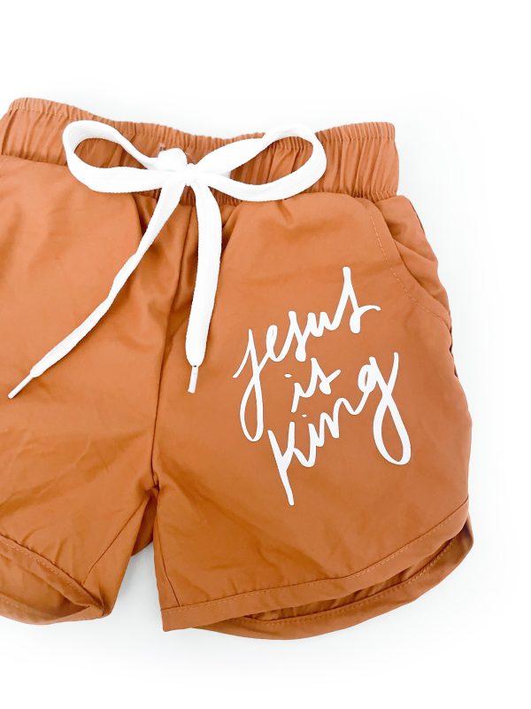 Jesus is King Swim Shorts on Sale