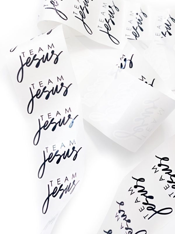 Team Jesus Sticker Online now