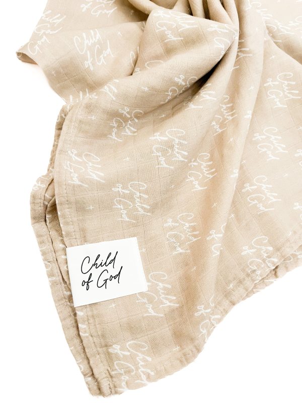 Child of God Swaddle Blanket Hot on Sale