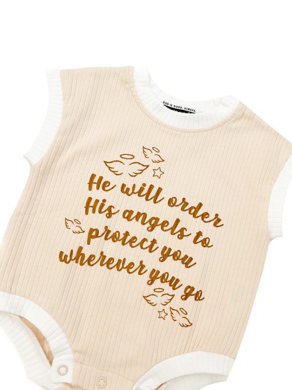 Psalm 91:11 Wings Bubble Jumpsuit Fashion