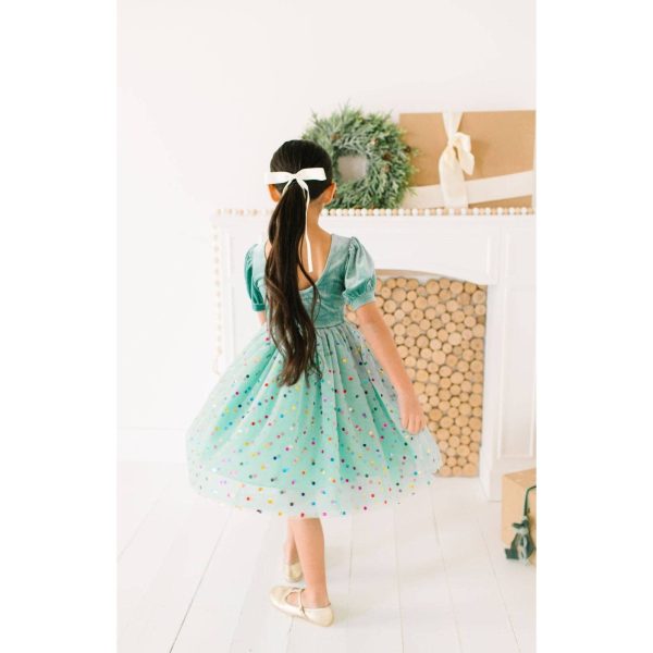 Ollie Jay - Diana Dress in Minty Confetti on Sale