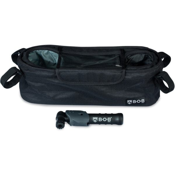 BOB Deluxe Handlebar Console with Tire Pump for Single Jogging Strollers Online Hot Sale