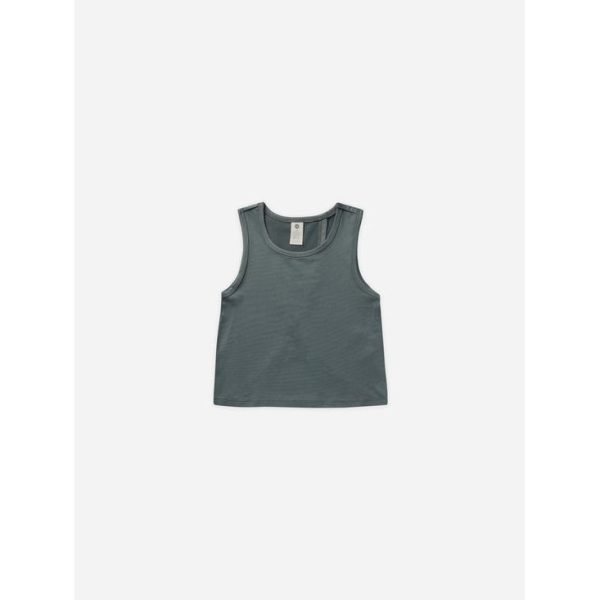 Rylee + Cru PLAY Tulip-Back Performance Tech Tank, Indigo Discount