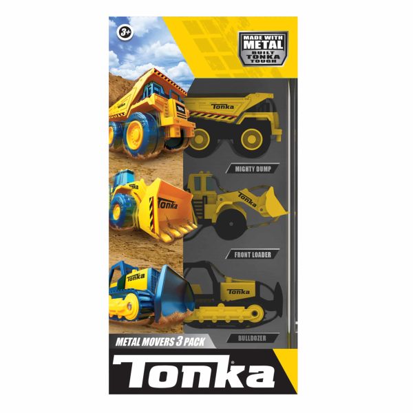 Schylling Tonka Metal Movers 3 Pack Online Hot Sale - Image 2