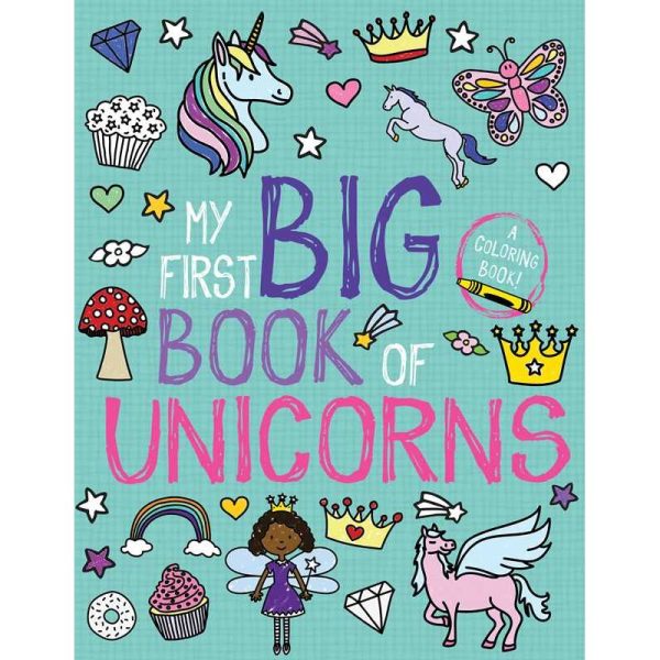Simon & Schuster - My First Big Book of Unicorns by Little Bee Books Hot on Sale