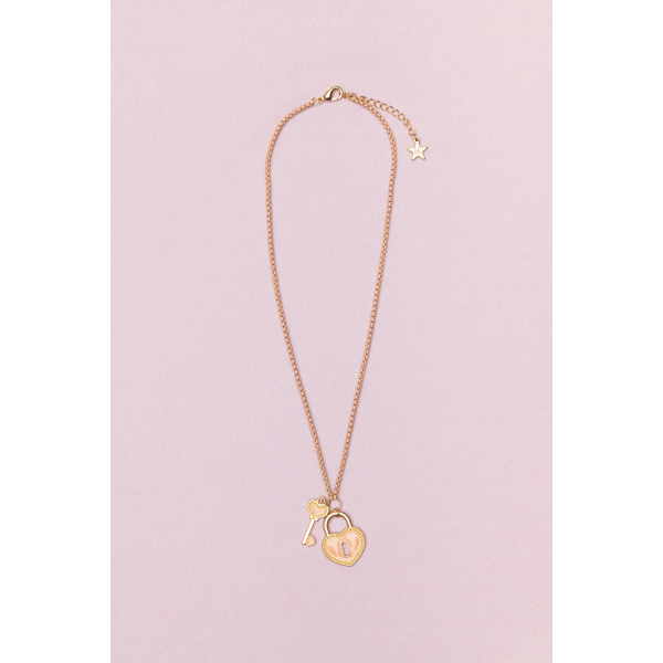 Great Pretenders Boutique Chic Love Unlocked Necklace For Cheap