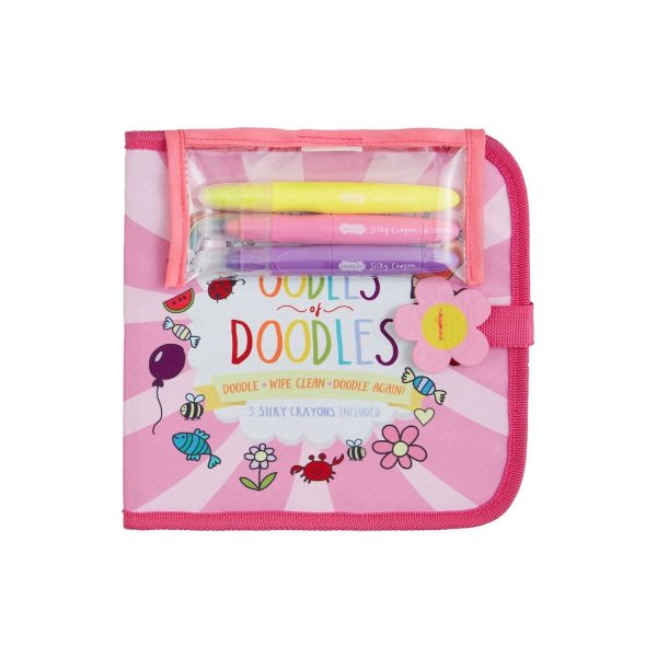 Mud Pie Erasable Oodles & Doodle Book, Pink Online Sale