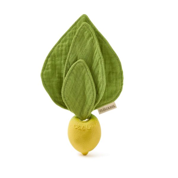 Oli & Carollou The Lemon Mini Doudou-Teether Online - Image 2
