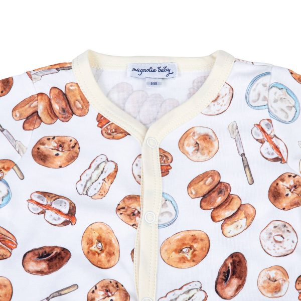 Magnolia Baby Hot Bagels Ivory Printed Playsuit on Sale - Image 3