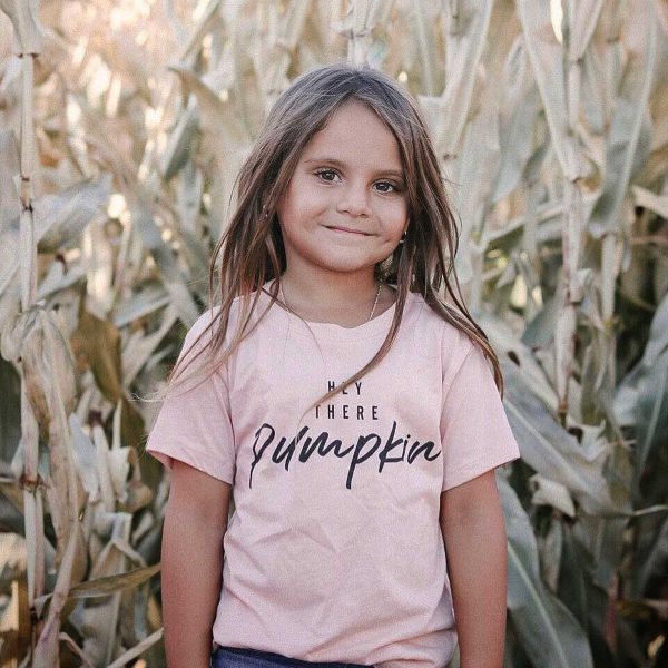 Rivet Apparel Co. - Hey There Pumpkin Kids Tee & Onesie Online Hot Sale - Image 3