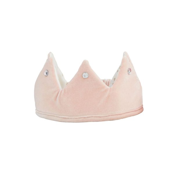 Mud Pie Velvet Light Up Crown, Lite Pink Online