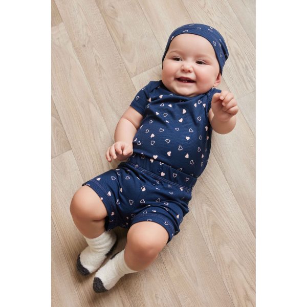 Barefoot Dreams Amore Ultra Soft Rib Baby Set Supply
