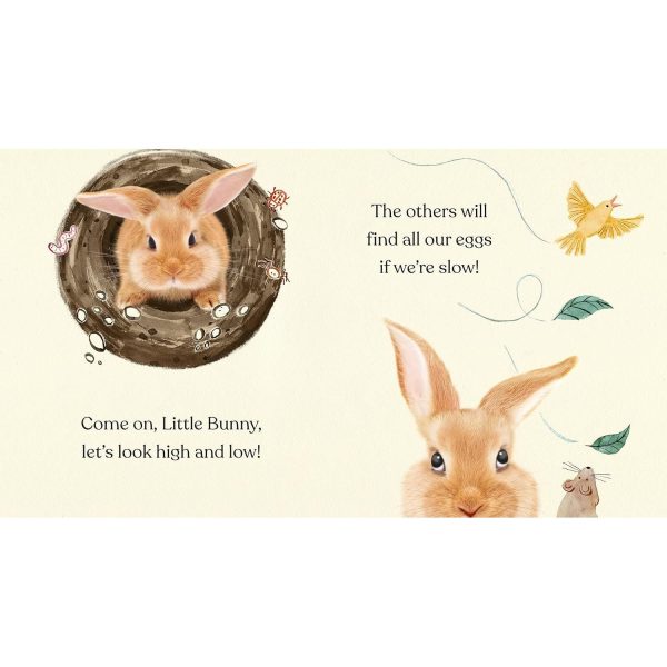Happy Easter, Little Bunny : A Board Book of Baby Animal Tales For Sale - Image 3