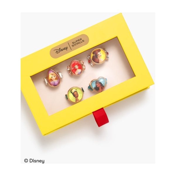 Super Smalls Disney Princess 5-Piece Ring Set Sale