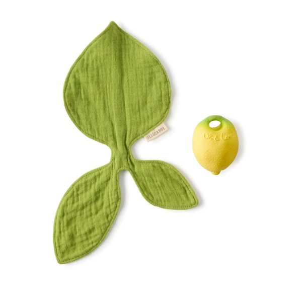 Oli & Carollou The Lemon Mini Doudou-Teether Online - Image 4