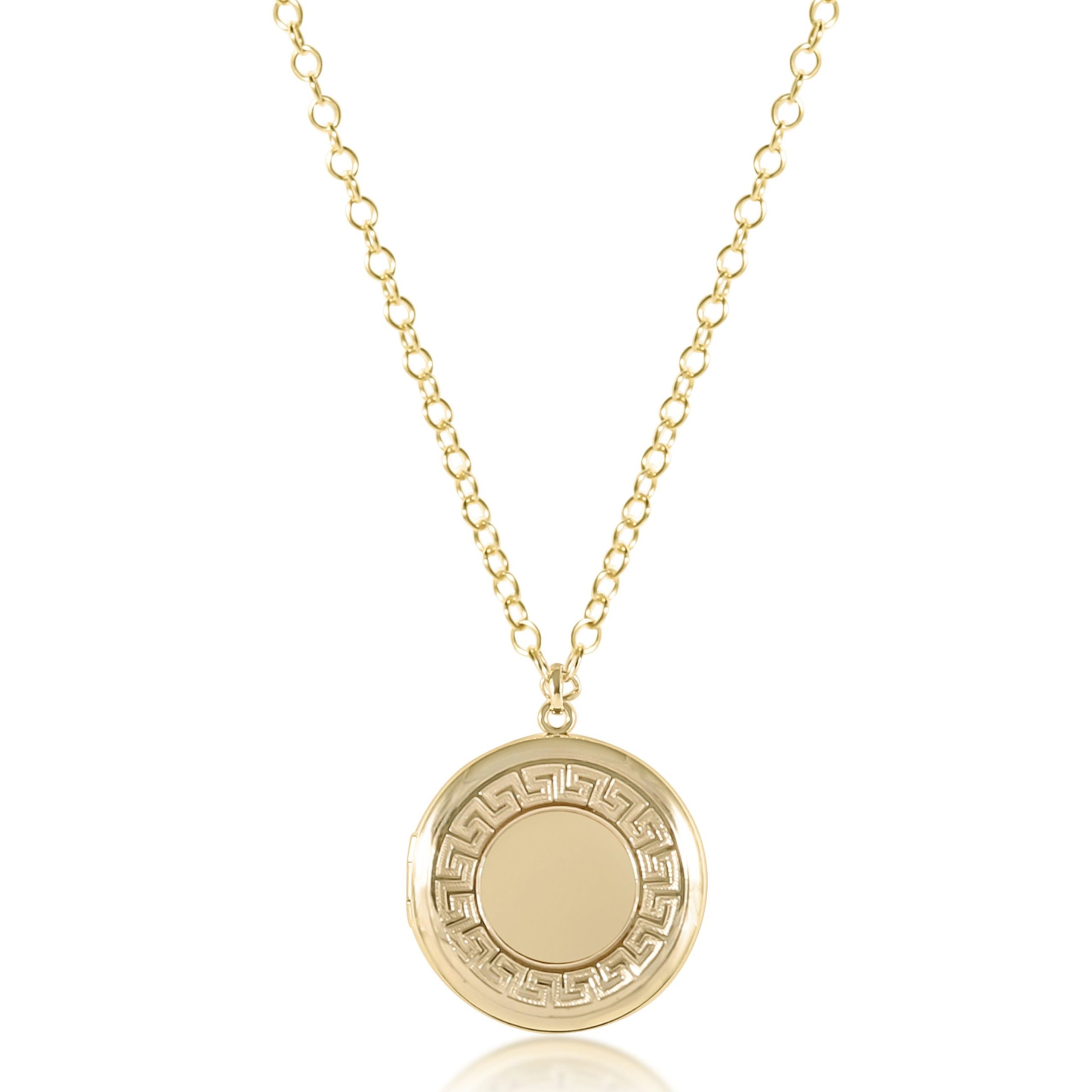 Enewton 28.5  Necklace Gold, Cherish Medium Gold Locket For Sale