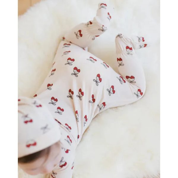 Quincy Mae Bamboo Zip Footie, Mon Amour Online Hot Sale