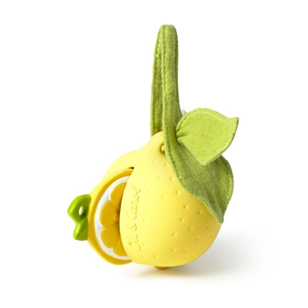 Oli & Carollou The Lemon Mini Baby Teether For Discount - Image 5