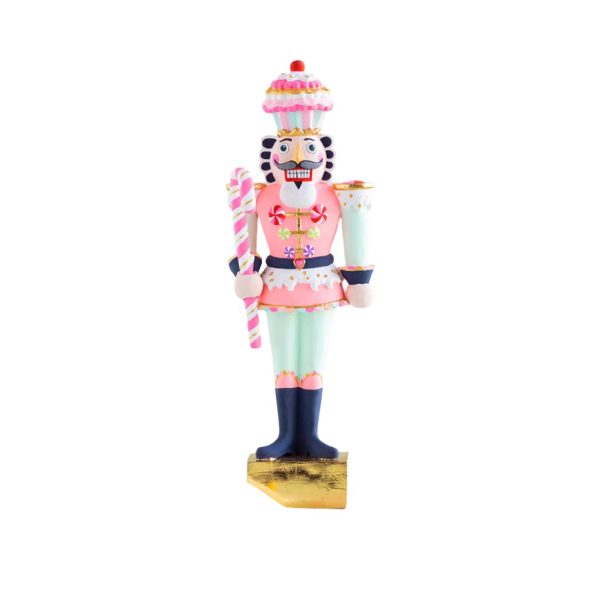 Glitterville Hand-Painted & Gold Leafed Colonel Cupcake 20  Tabletop Decor Discount