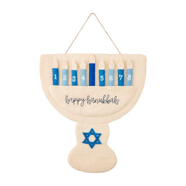 Mud Pie Menorah Countdown Hanger Sale