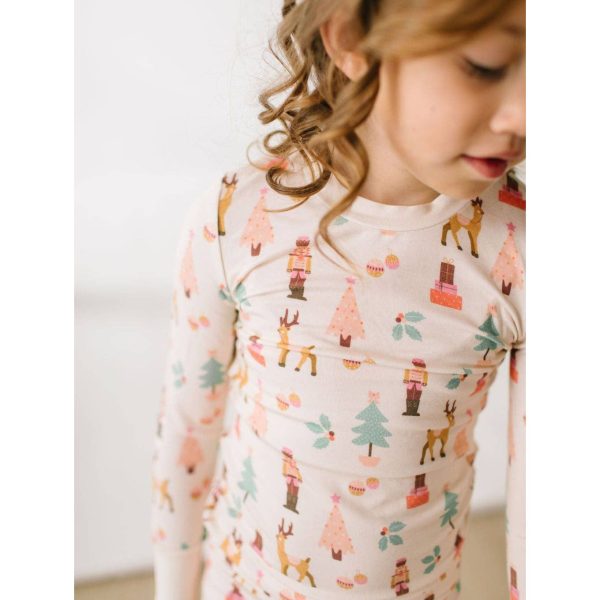 Ollie Jay 2 piece Bamboo Pajama in Nutcracker For Discount - Image 5