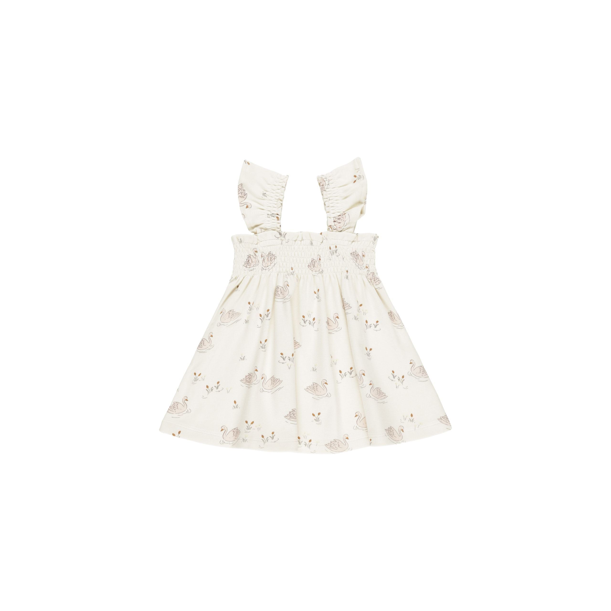 Quincy Mae Smocked Jersey Dress, Swans Discount