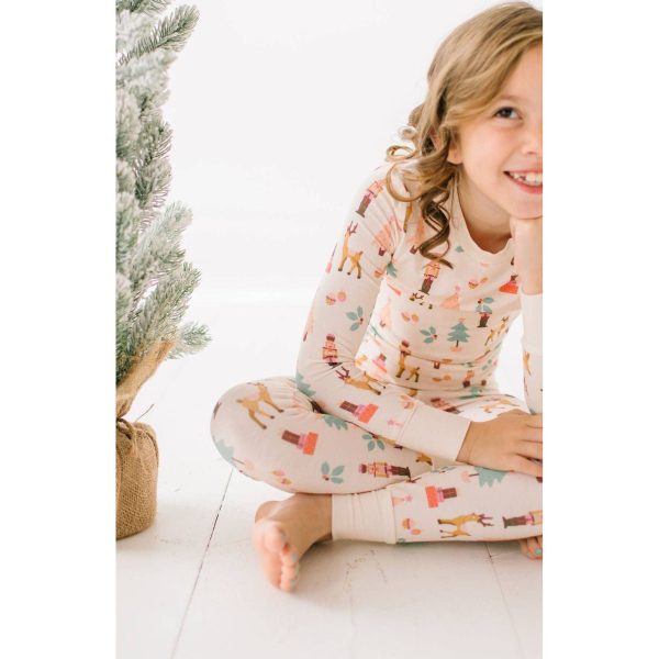 Ollie Jay 2 piece Bamboo Pajama in Nutcracker For Discount - Image 4