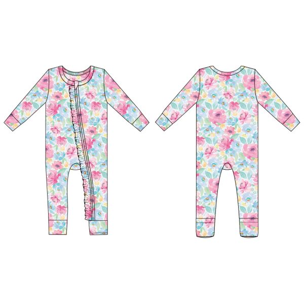Birdie Bean Trinity Ruffle Convertible Romper Online Sale