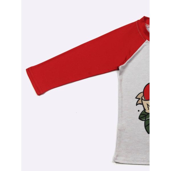 Clover Cottage - Mama s Boy Heart Boy Raglan For Cheap - Image 2